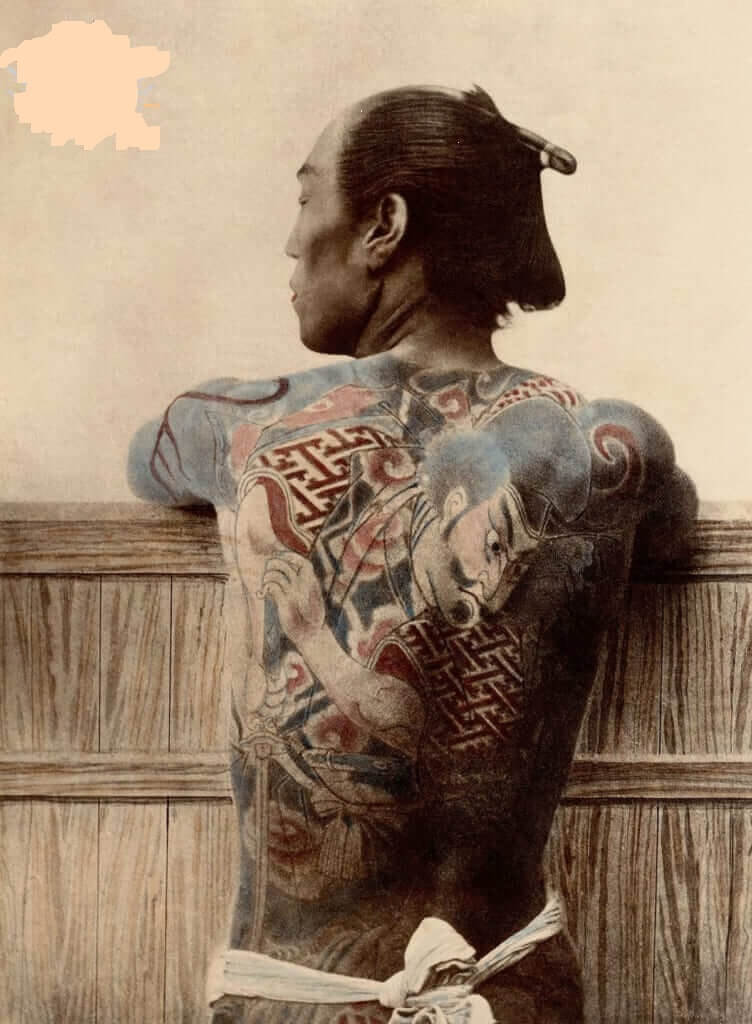 Nguồn gốc, ý nghĩa hình xăm Nhật Cổ full lưng, full tay, cổ tay