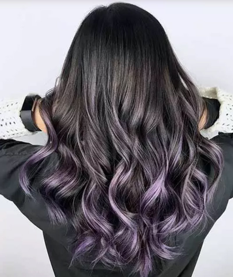 20 Ý tưởng tạo kiểu tóc với màu ombre tối đẹp tuyệt vời - Các kiểu tóc uốn đuôi đẹp nhất